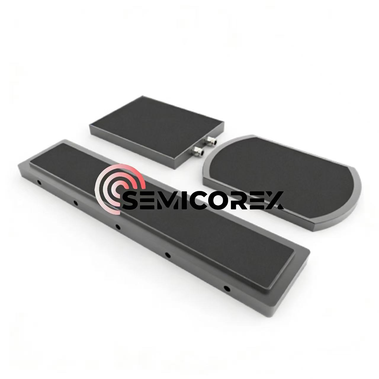 Vakuumspannfutter aus schwarzer Aluminiumoxidkeramik