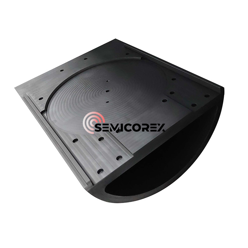 SiC-beschichtete Halbmondteile